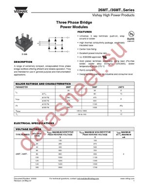 26MT140 datasheet  